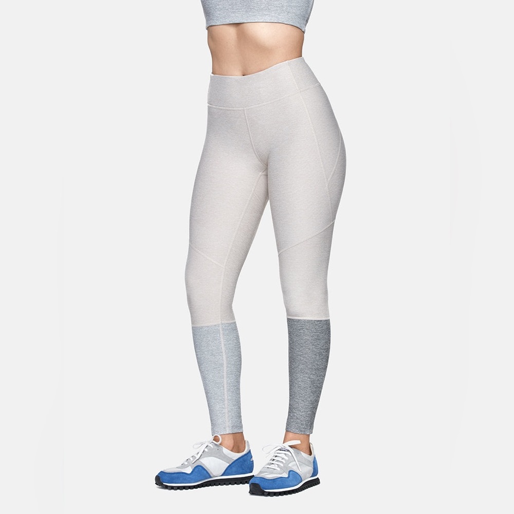 Outdoor voices 7/8 Dipped Legging Oatmeal/Dove/Ash